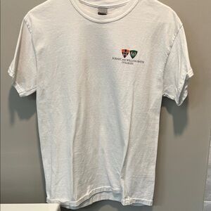 White Hobart William Smith Logo T-Shirt